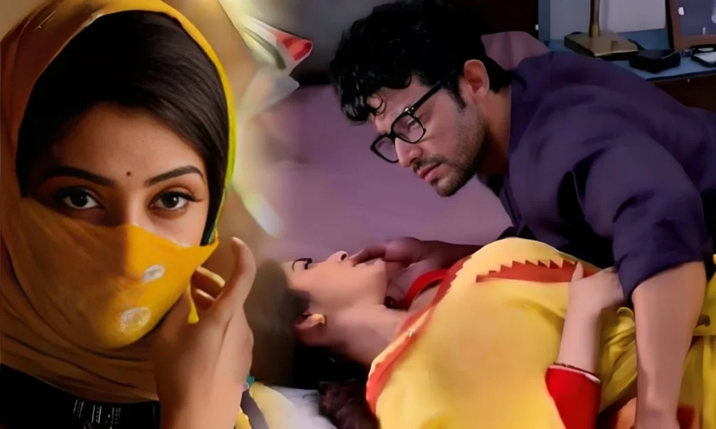 Shyamali and Aniket finally romance started in Kon Gopone Mon Bheseche
