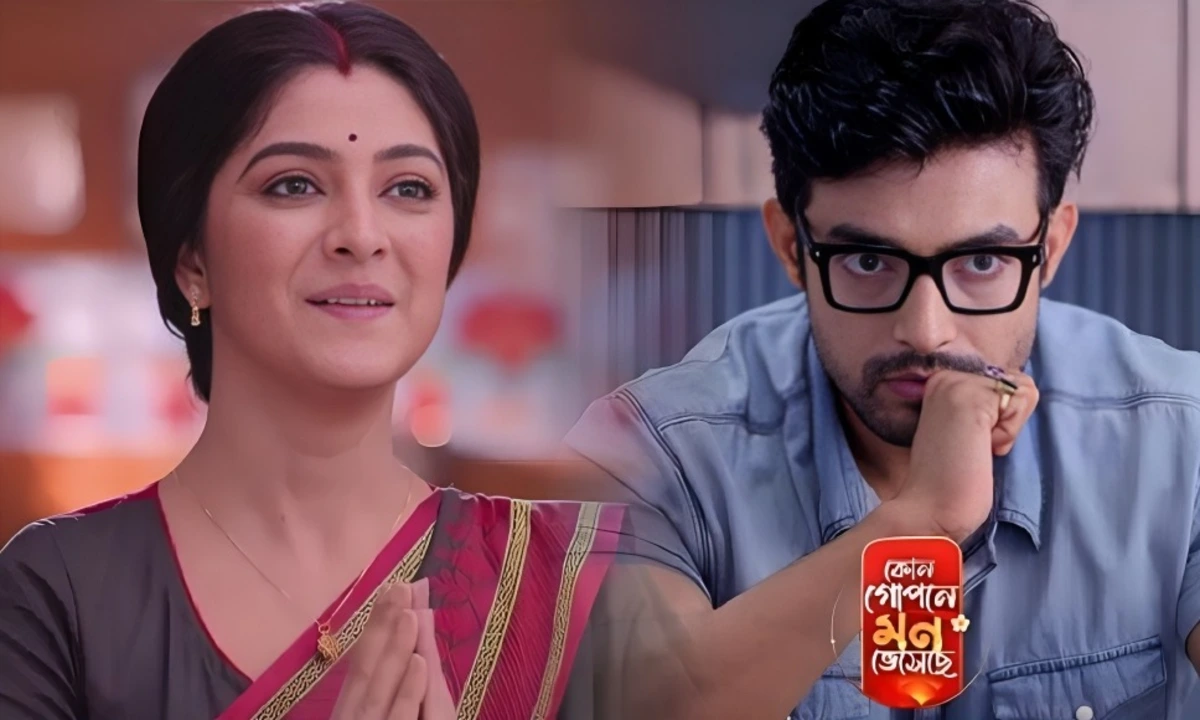 shyamoli and aniket in Kon Gopone Mon Bhesechhe