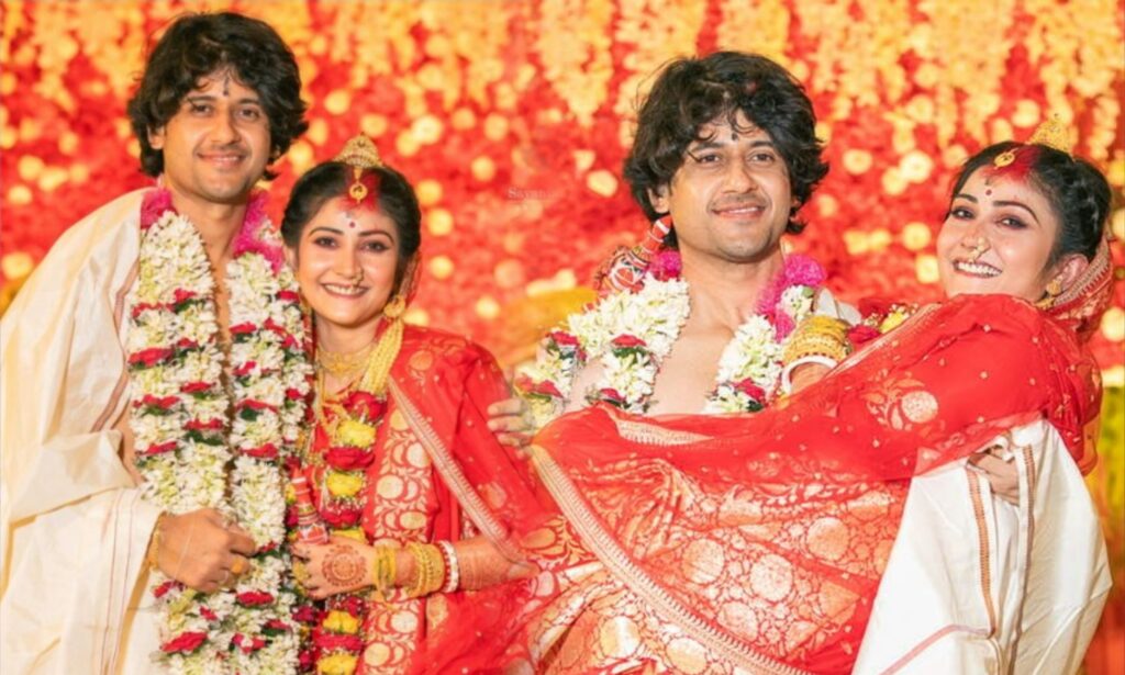 Adrit Roy, Kaushambi Chakraborty, Bengali Serial, Tollywood weddings, Adrit-Kaushambi, Phulki, Zee Bangla, আদৃত রায়, কৌশাম্বী চক্রবর্তী, বাংলা সিরিয়াল ফুলকি, জি বাংলা